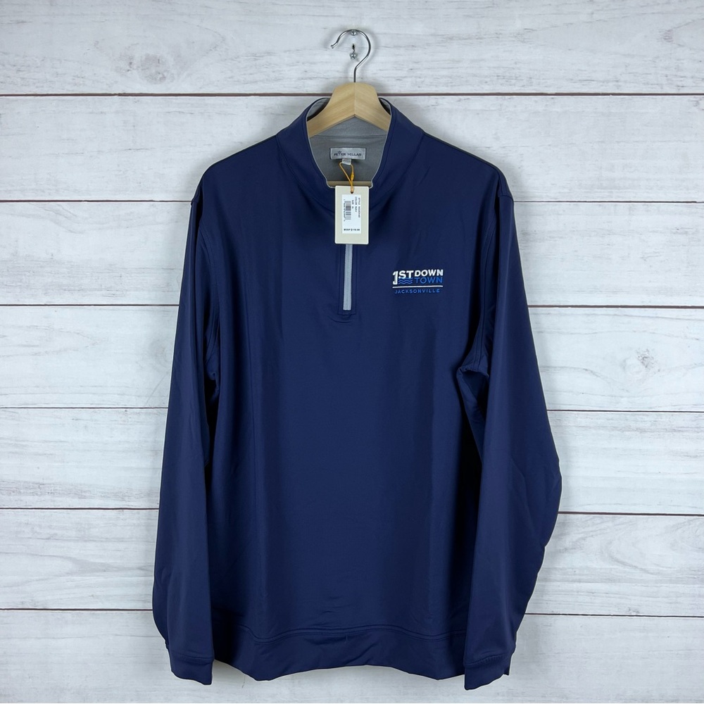 Peter Millar Crown Sport 1/4 Zip Golf Pullover XL